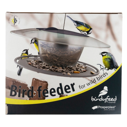 IBFR-405U KARMNIK KARMIK DOMEK BUDKA DLA PTAKÓW ZIMUJĄCYCH na ZIARNO KARMĘ OKRĄGŁY