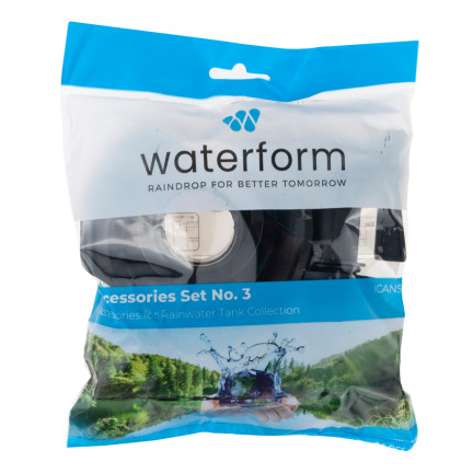 ICANS3 ZESTAW PRZYŁĄCZENIOWY DO ZBIORNIKÓW NA DESZCZÓWKĘ DESZCZOWNIC ZBIERANIA WODY