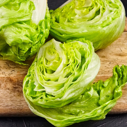 W1212 SAŁATA KRUCHA LODOWA KRÓLOWA LATA WCZESNA NASIONA SAŁATY WARZYW 1G