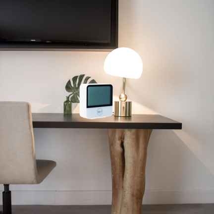 IM016 TERMOMETR STACJA POGODOWA POGODY BEZPRZEWODOWA HIGROMETR ZEGAR WIFI TUYA