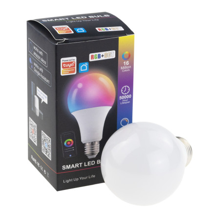 IM025 ŻARÓWKA LED SMART E27 TUYA INTELIGENTNA STEROWANA RGB 2700K-6500K