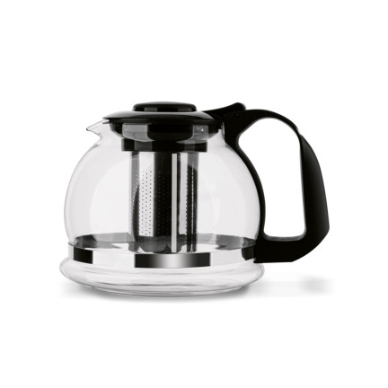 TD42 SZKLANY DZBANEK Z ZAPARZACZEM GAJA 1,6L CZAJNIK HERBATA SYPANA LIŚCIE