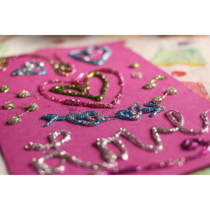 MB-13061 KLEJ DO PISTOLETU NA GORĄCO Z BROKATEM 10sztuk 7MM