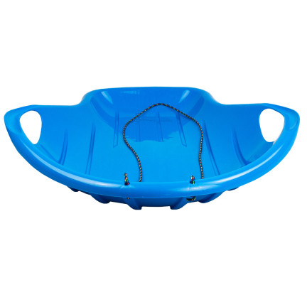 ISDM-3005U DUŻE SANKI ŚLIZG BOBSLEJ saneczki ślizgacz z uchwytami na śnieg  NIEBIESKIE