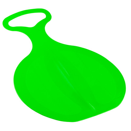 ISF-361C ŚLIZG JABŁUSZKO ślizgacz plastikowy FREE DO ZJEŻDŻANIA na ŚNIEGU ZIELONY