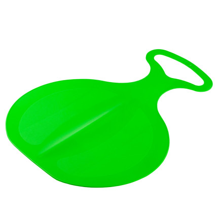 ISF-361C ŚLIZG JABŁUSZKO ślizgacz plastikowy FREE DO ZJEŻDŻANIA na ŚNIEGU ZIELONY