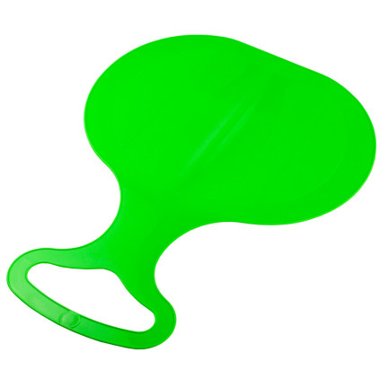 ISF-361C ŚLIZG JABŁUSZKO ślizgacz plastikowy FREE DO ZJEŻDŻANIA na ŚNIEGU ZIELONY