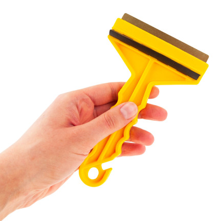 IZS4 SKROBACZKA SAMOCHODOWA MOSIĘŻNA SZYBY MURSKA FROST ze Świągaczem i uchwytem