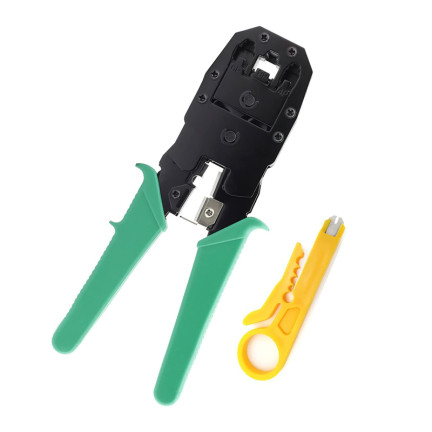 TV37 ZACISKARKA RJ-45 RJ45 RJ12 RJ11 RJ9 +SCIAGACZ