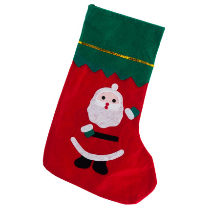 TG53096 SKARPETA SKARPETKA PREZENTOWA WOREK NA PREZENTY ŚW. MIKOŁAJA