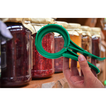 KOL3293 OTWIERACZ SŁOIKÓW BUTELEK NAKRĘTEK DO OTWIERANIA WEKÓW DEKLI UNIWERSALNY