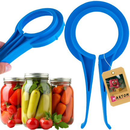 KOL3293 OTWIERACZ SŁOIKÓW BUTELEK NAKRĘTEK DO OTWIERANIA WEKÓW DEKLI UNIWERSALNY