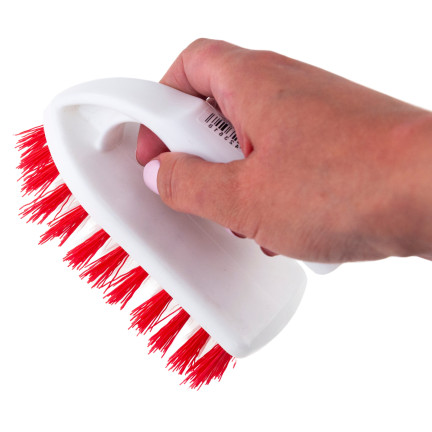 KON1514 SZCZOTKA DO SZOROWANIA CZYSZCZENIA FUG butów dywanów PODŁÓG ŻELAZKO DUŻE