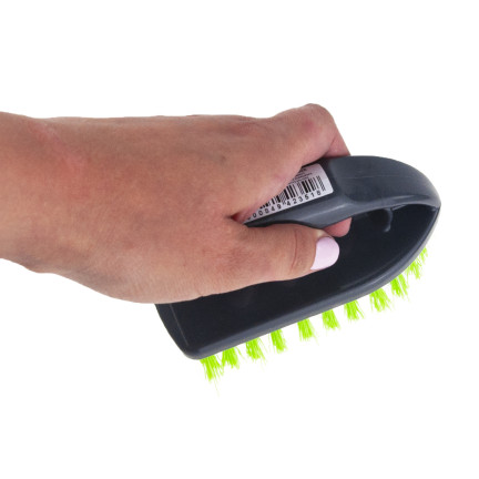 KON1514 SZCZOTKA DO SZOROWANIA CZYSZCZENIA FUG butów dywanów PODŁÓG ŻELAZKO DUŻE