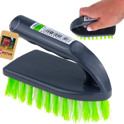 KON1514 SZCZOTKA DO SZOROWANIA CZYSZCZENIA FUG butów dywanów PODŁÓG ŻELAZKO DUŻE