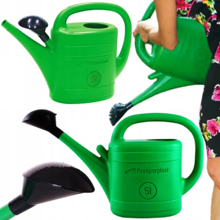 IKSP05-G642 KONEWKA OGRODOWA DO PODLEWANIA KWIATÓW warzyw 5L SITKO UNIWERSALNA ZIELONA