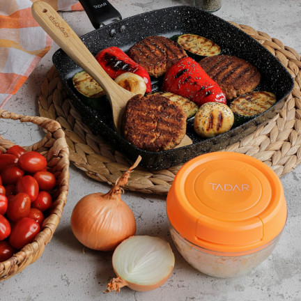 TD30 KRAJACZ SIEKACZ DO WARZYW SZNURKOWY 3 OSTRZA TADAR