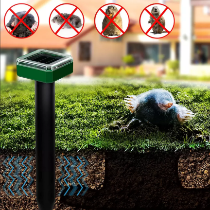 AG9b ODSTRASZACZ SOLARNY OGRODOWY KRETÓW NA KRETY GRYZONIE MYSZY NORNICE