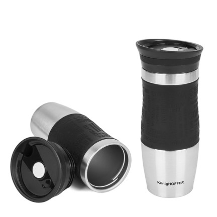 TD18 KUBEK TERMICZNY KonigHOFFER 400ML czarny termos