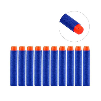 TG67289 100 STRZAŁEK DO WYRZUTNI NERF STRZAŁKI NERFA AMUNICJA NABOJE DO PISTOLETU