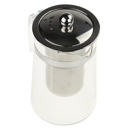 LUT4230 DZBANEK ŻAROODPORNY Z ZAPARZACZEM 0,75L METALOWA POKRYWKA