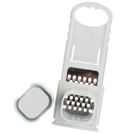 LUXL-145 TARKA PŁASKA DO CZOSNKU IMBIRU ORZECHÓW DO TARCIA SIEKACZ MAŁA STALOWA