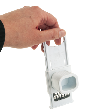 LUXL-145 TARKA PŁASKA DO CZOSNKU IMBIRU ORZECHÓW DO TARCIA SIEKACZ MAŁA STALOWA