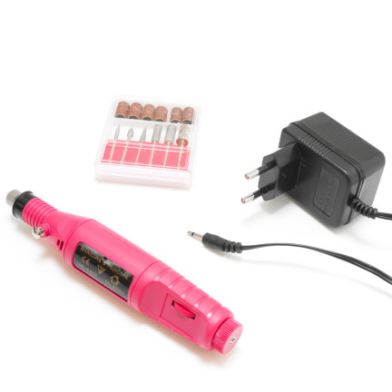 UR17 FREZARKA DO PAZNOKCI + ZESTAW FREZÓW 