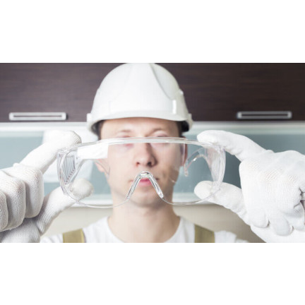 NN66 GOGLE OCHRONNE OKULARY PRZECIWODPRYSKOWE ROBOCZE REMONTOWE UNIWERSALNE