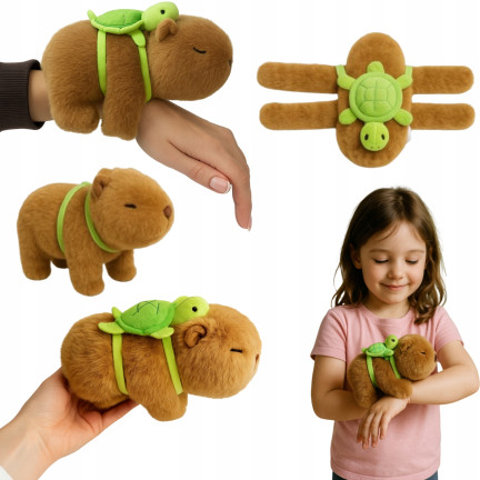 TG81323 KAPIBARA NA RĘKĘ PLUSZOWA MASKOTKA ZWIERZĄTKO misio PLECAK PREZENT MIKOŁAJKI