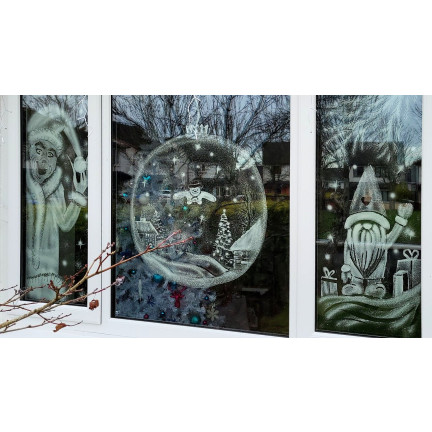 Sztuczny śnieg w sprayu, oryginalny, belgijski, na choinkę okno, ozdoby bożonarodzeniowe, 150ml