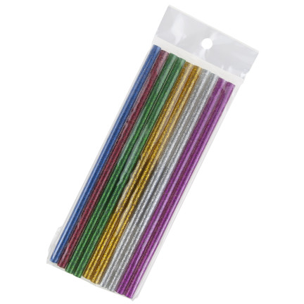 MB-13061 KLEJ DO PISTOLETU NA GORĄCO Z BROKATEM 10sztuk 7MM