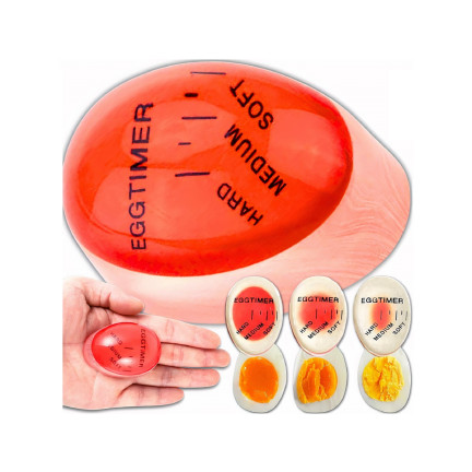 HH71 JAJKO MINUTNIK KUCHENNY TIMER DO GOTOWANIA JAJEK NA MIĘKKO TWARDO