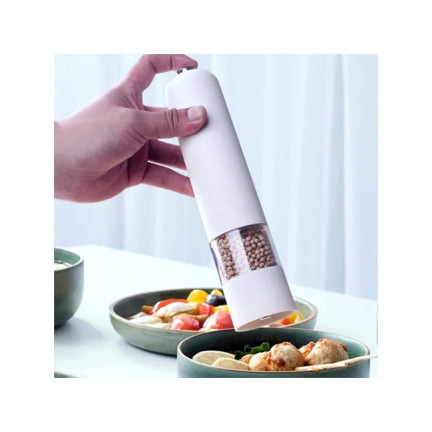 ES3B  MŁYNEK DO PIEPRZU SOLI PRZYPRAW ELEKTRYCZNY ROZDRABNIACZ LED REGULACJA