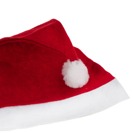 MM1 CZAPKA świętego MIKOŁAJA PRZEBRANIE Z POMPONEM KOSTIUM ŚWIĄTECZNA STRÓJ