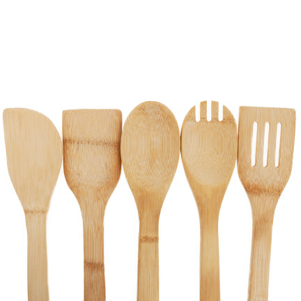 MUT2346 ZESTAW AKCESORIÓW PRZYBORÓW KUCHENNYCH ŁYŻKI ŁOPATKI W STOJAKU 6SZT