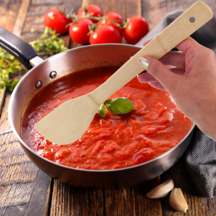 MUT2346 ZESTAW AKCESORIÓW PRZYBORÓW KUCHENNYCH ŁYŻKI ŁOPATKI W STOJAKU 6SZT