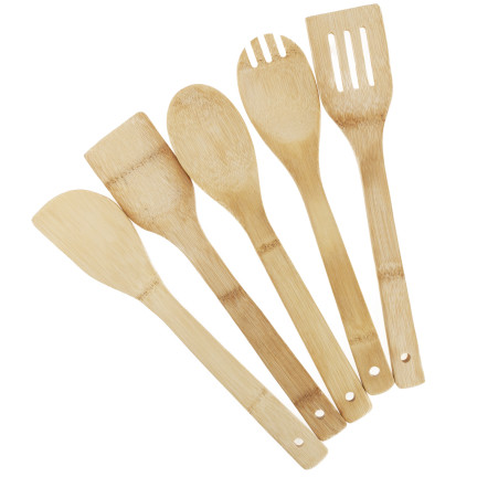 MUT2346 ZESTAW AKCESORIÓW PRZYBORÓW KUCHENNYCH ŁYŻKI ŁOPATKI W STOJAKU 6SZT