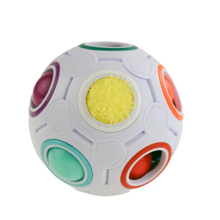 TG67293 PIŁKA KULA SENSORYCZNA ANTYSTRESOWA  MAGICZNA GRA KOSTKA LOGICZNA UKŁADANKA