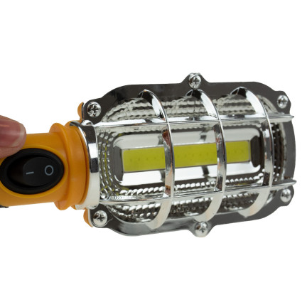 TG56630 Profesjonalna LAMPA WARSZTATOWA LATARKA ma Hak Magnes LED Kanałowa AAA R6