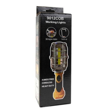 TG56630 Profesjonalna LAMPA WARSZTATOWA LATARKA ma Hak Magnes LED Kanałowa AAA R6