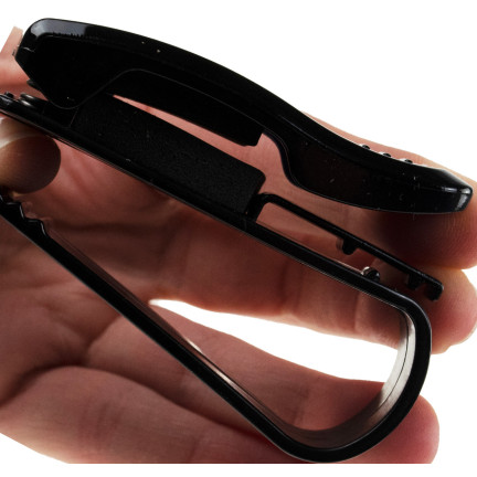 DO75 KLIPS UCHWYT NA OKULARY DO SAMOCHODU NA OSŁONĘ PRZECIWSŁONECZNĄ