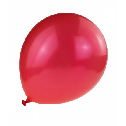 TG53244F BALONY METALICZNE 5SZT CHROM URODZINY CZERWONE