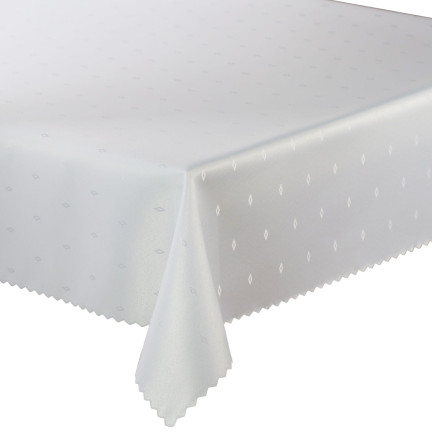 DEC4976 OBRUS BIAŁY 130X160CM