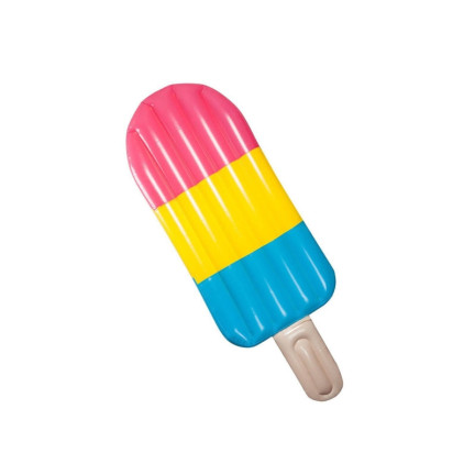 P1C MATERAC DMUCHANY LÓD KOLOROWY NA BASEN PLAŻĘ WYGODNY DUŻY