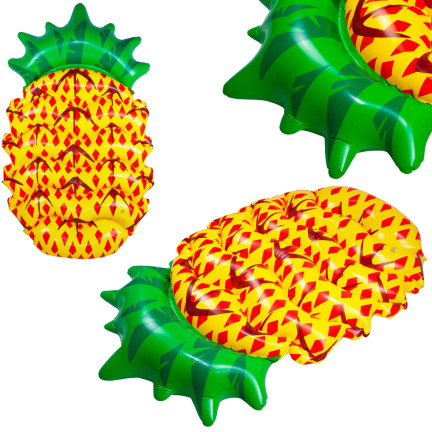P1D MATERAC PLAŻOWY ANANAS xxxl dmuchany DO PŁYWANIA