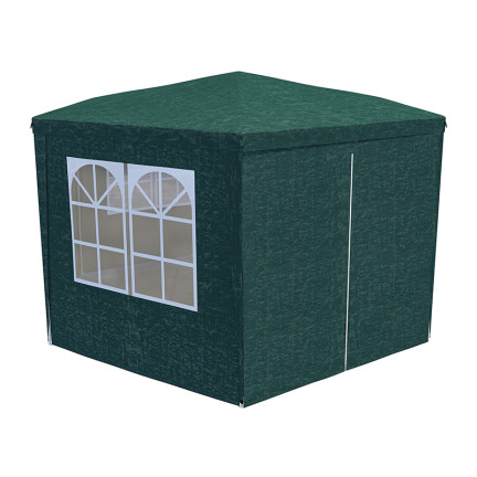 TG77597-1 duży PAWILON NAMIOT OGRODOWY HANDLOWY ALTANA DO OGRODU NA TARAS 4x4 6 scian