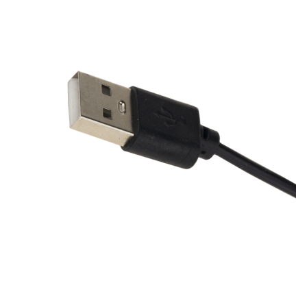 PC74 WIATRAK WENTYLATOR USB STOJĄCY METALOWY BIUROWY STOŁOWY WIATRACZEK NA BIURKO
