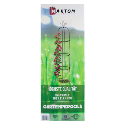 PERG-N0309 PERGOLA OGRODOWA KOLUMNOWA KOLUMNA SŁUP NA RÓŻE KWIATY pnące 190 cm