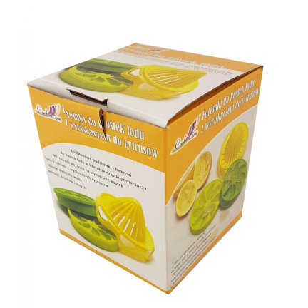 RIM4229 FOREMKI DO KOSTEK LODU Z WYCISKACZEM DO CYTRUSÓW